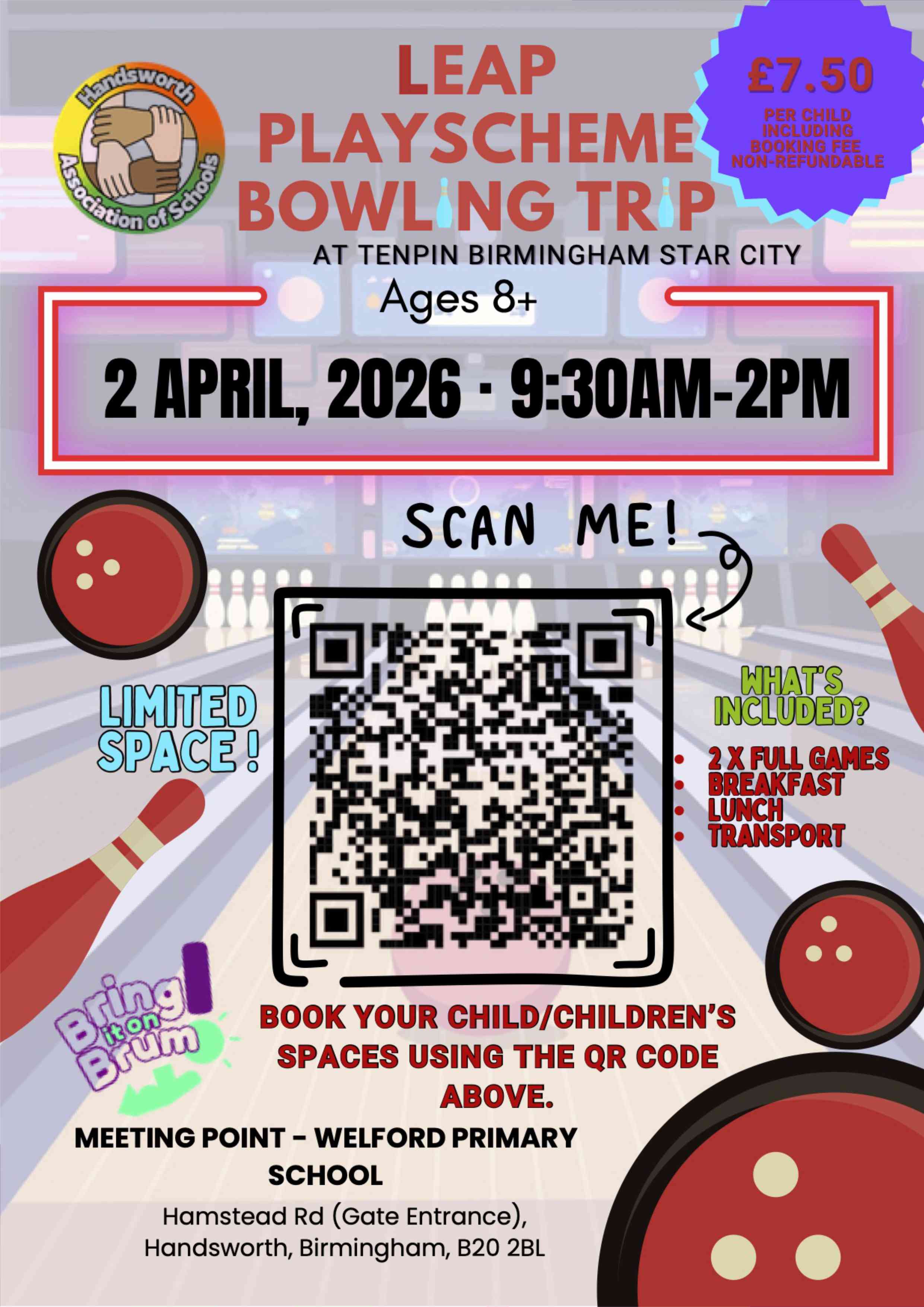 Spring 2026 LEAP Bowling Trip